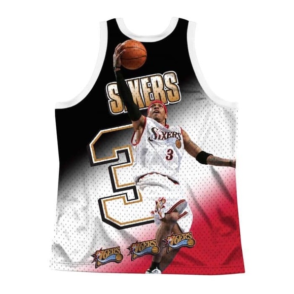 Mitchell & Ness NBA Allen Iverson Behind The Back - Picture 4 of 4